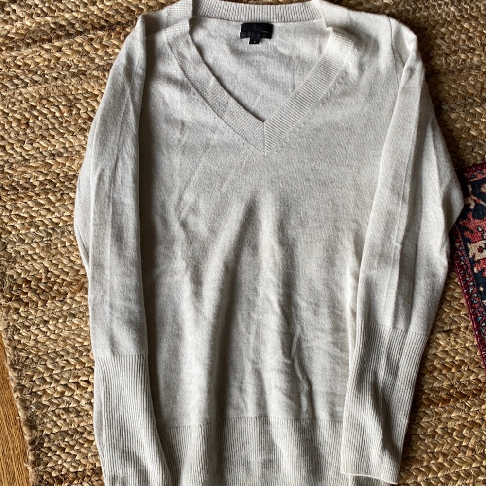 J.Crew Cashmere V-neck Sweater